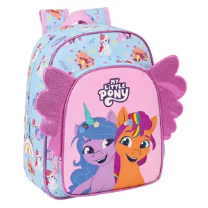 Adaptable backpack for children Educa Borras My Little Pony Wild & Free image-0