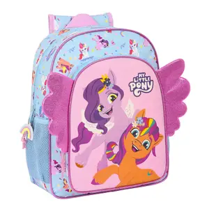 Adaptable backpack for children Educa Borras My Little Pony Wild & Free image-0