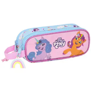 Double child Pencil case Educa Borras My Little Pony Wild & Free image-0