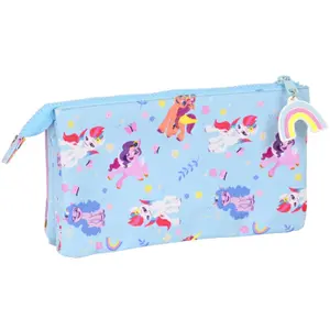 Children's triple Pencil case Educa Borras My Little Pony Wild & Free image-0