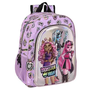 Adaptable backpack for children Educa Borras Monster High Best Boos image-0