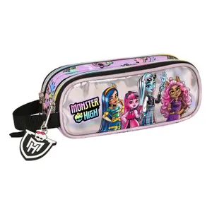 Double child Pencil case Educa Borras Monster High Best Boos image-0