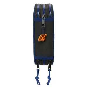 Children's triple Pencil case Educa Borras Naruto Shippuden Ninja image-2