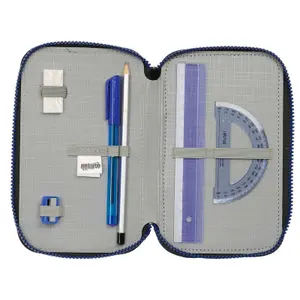 Children's triple Pencil case Educa Borras Naruto Shippuden Ninja image-3