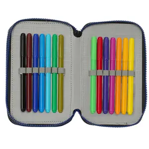 Children's triple Pencil case Educa Borras Naruto Shippuden Ninja image-4