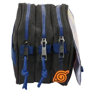 Children's triple Pencil case Educa Borras Naruto Shippuden Ninja image-2