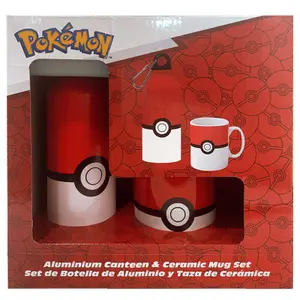 Gourde aluminium + tasse Educa Borras Pokémon image-2