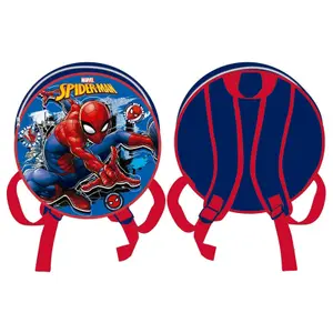 Round backpack for children Educa Borras Marvel Spiderman image-1