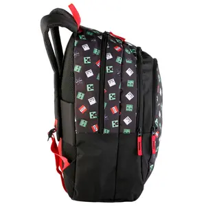 Adaptable backpack for children Educa Borras Minecraft TNT image-3