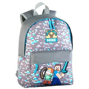 Adaptable backpack for children Educa Borras Minecraft Mine image-2