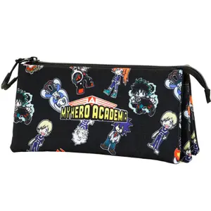 Children's triple Pencil case Educa Borras My Hero Academia image-2