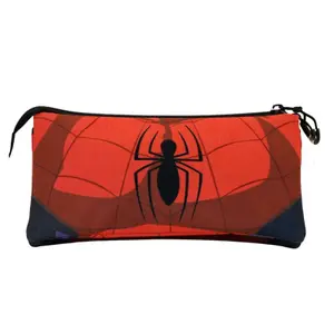 Children's triple Pencil case Educa Borras Marvel Spiderman Suit image-1