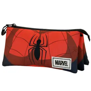 Children's triple Pencil case Educa Borras Marvel Spiderman Suit image-2