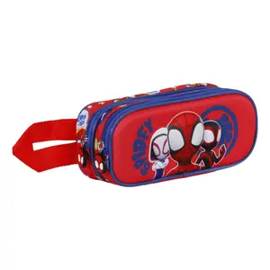 3d double pencil case for children Educa Borras Marvel Spidey Spider-Man Gang image-2