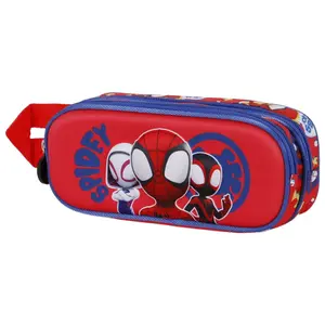 3d double pencil case for children Educa Borras Marvel Spidey Spider-Man Gang image-1