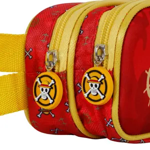 3d double pencil case for children Educa Borras One Piece Luffy image-4