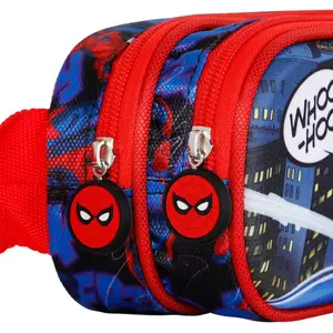 3d double pencil case for children Educa Borras Marvel Spiderman Mighty image-3