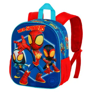 3d backpack for kids Educa Borras Marvel Spidey Spinners image-1