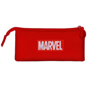 Children's triple Pencil case Educa Borras Marvel Spiderman image-1