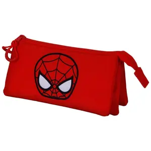 Children's triple Pencil case Educa Borras Marvel Spiderman image-2