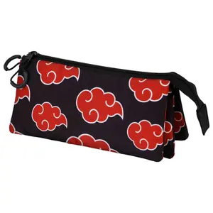 Children's triple Pencil case Educa Borras Naruto Shippuden Clouds image-2