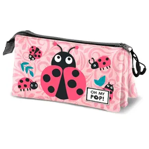 Children's triple kit Educa Borras Oh My Pop! Ladybug image-0
