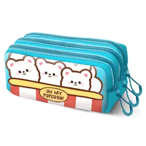 Children's triple kit Educa Borras Oh My Pop! Popcorn image-0