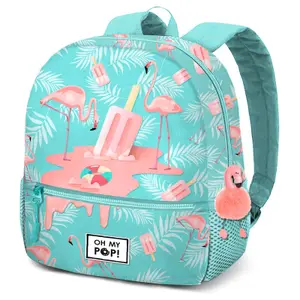 Child-friendly soft backpack Educa Borras Oh My Pop! Flamingo image-0