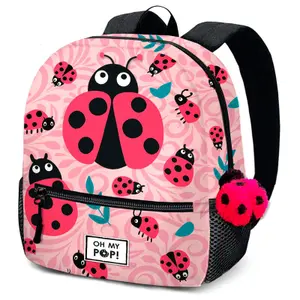 Child-friendly soft backpack Educa Borras Oh My Pop! Ladybug image-0