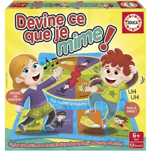 Guess what I'm miming board game Educa Borras image-0