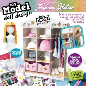 Kit di accessori per bambole Educa My Model Doll Design image-1