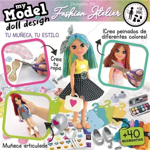 Kit di accessori per bambole Educa My Model Doll Design image-2