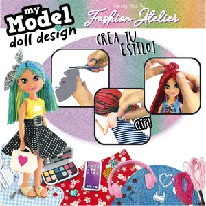 Kit di accessori per bambole Educa My Model Doll Design image-4