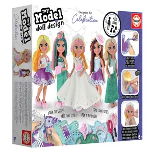 Coffret vêtements pour poupée Educa My Model Doll Design Celebration