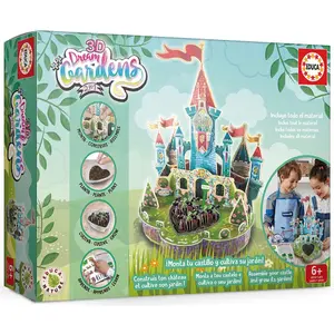 Gardening kit Educa 3D Dream Garden Castillo