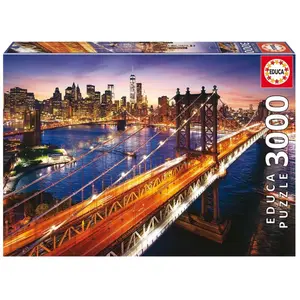 3000 piece puzzle Educa Manhattan Atardece image-0