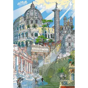 200 piece puzzle Educa City Roma image-1