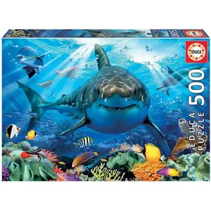 500 piece puzzle Educa Gran Tiburón image-0