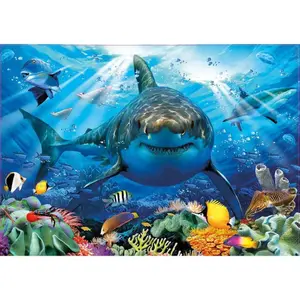 500 piece puzzle Educa Gran Tiburón image-1