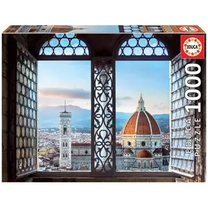 1000 piece puzzle Educa Vistas Florencia image-0