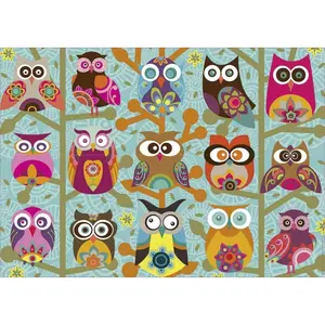 500 piece puzzle Educa Búhos image-1