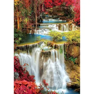 1000 piece puzzle Educa Catarata Del Bosque image-1