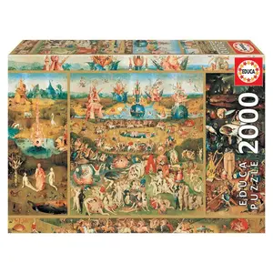 2000 piece puzzle Educa El Jardín Delicias image-0