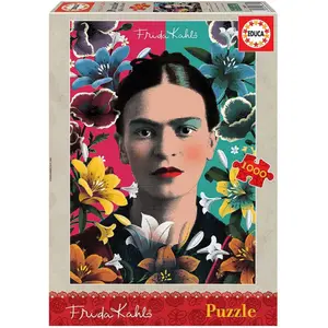 1000 piece puzzle Educa Frida Kahlo image-0
