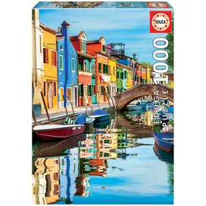 1000 piece puzzle Educa Burano image-0