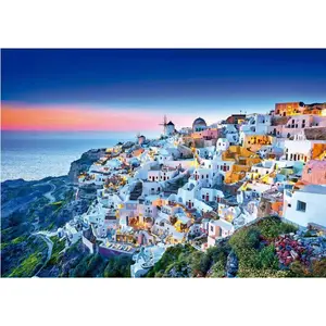 1500 piece puzzle Educa Santorini image-1