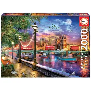 2000 piece puzzle Educa Londres Atardecer image-0