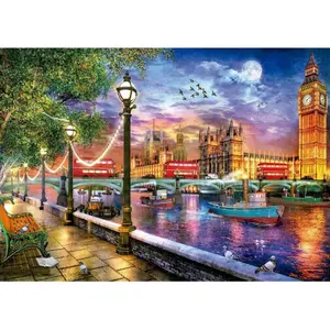 2000 piece puzzle Educa Londres Atardecer image-1