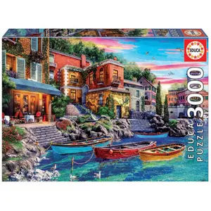 3000-piece puzzle Educa Puesta Sol Como image-0