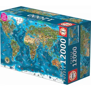 Puzzle de 12.000 peças Educa Maravillas Del Mundo image-1